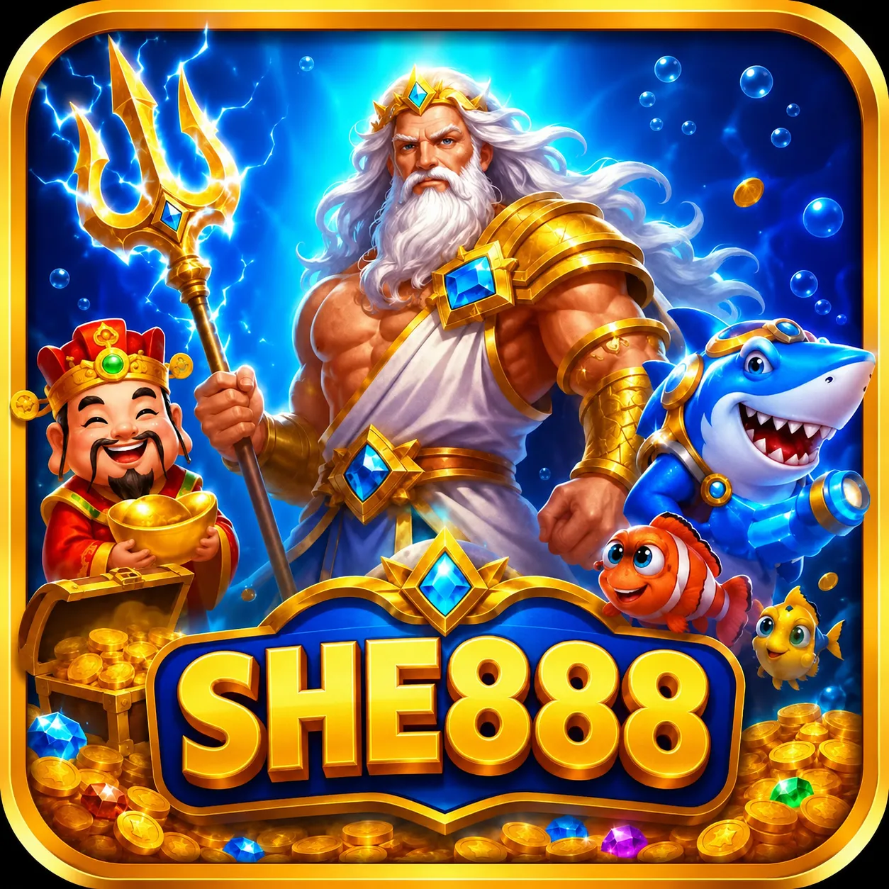 SHE888 - Game Memancing Seru dan Menantang